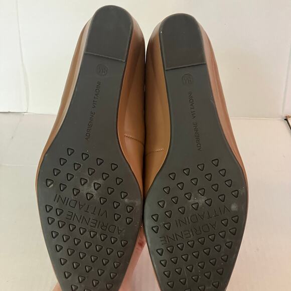 Adrienne Vittadini Tan Size 8 Small Wedge Heeled Shoes - Picture 6 of 6